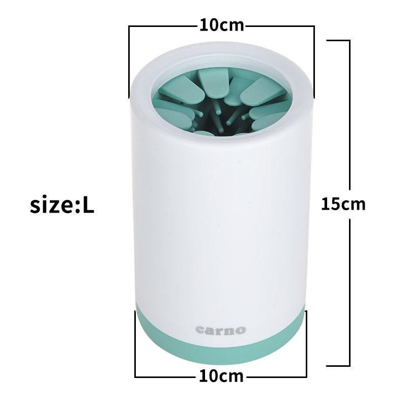 Portable Dog Paw Cleaner Cup for Easy After-Walk Care
