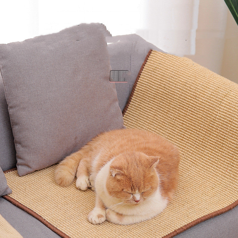 Durable Sisal Cat Scratch Mat for Happy, Healthy Claws
