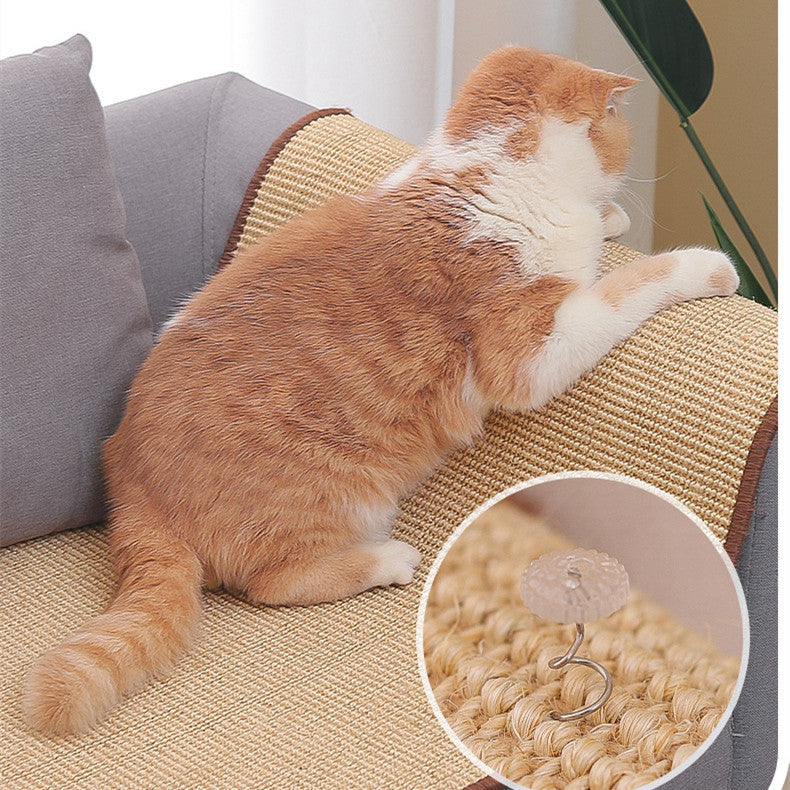 Durable Sisal Cat Scratch Mat for Happy, Healthy Claws