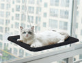 Window-Mounted Cat Hammock for Relaxed, Bird-Watching Naps