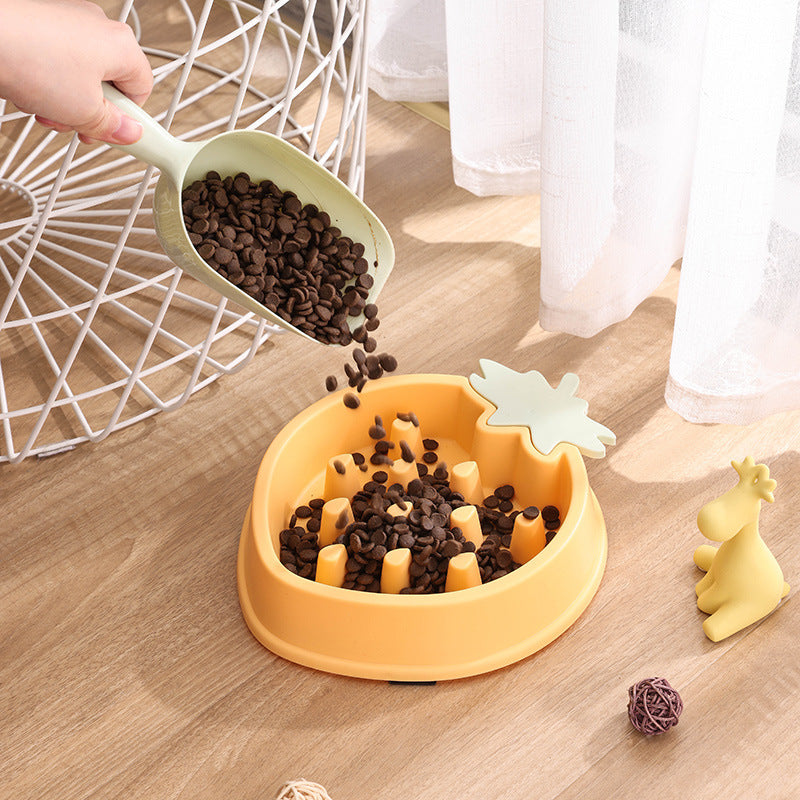 Non-Slip Slow Feeder Dog Dish for Calm Eating